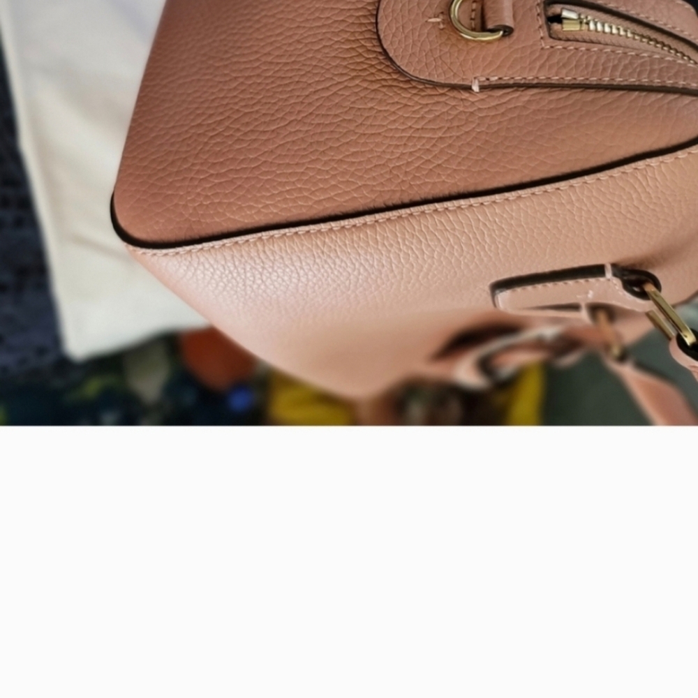 Tory Burch Pink Leather Handbag - Picture 4 of 8